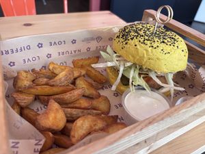   at Flower Burger in Palermo