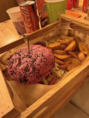   at Flower Burger in Palermo