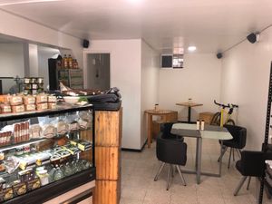 Interior del restaurante / Restaurant interior at Vegano Oculto in Bogota