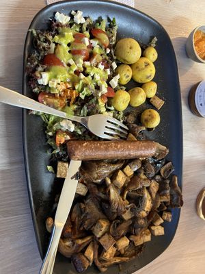 Supper   at Vegano Oculto in Bogota