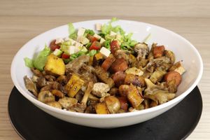 Bowl de Setas  at Vegano Oculto in Bogota