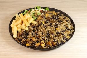 Arroz al wok
Carta disponible de 3 a 6pm at Vegano Oculto in Bogota