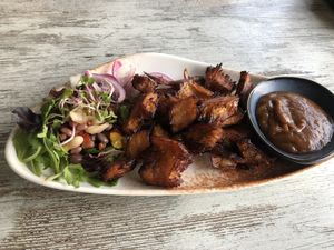 Chicken no chicken ! Crispy n juicy ! at Chillers in Emmeloord