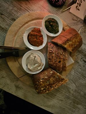 Vegan broodplankje at Chillers in Emmeloord