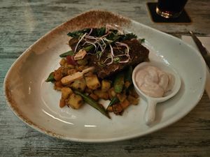 Vegan "lams" kebab van redefine meat at Chillers in Emmeloord