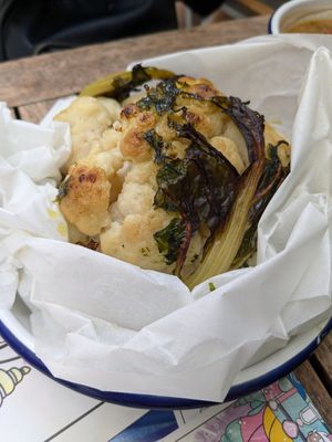 Cauliflower at Miznon in Vienna