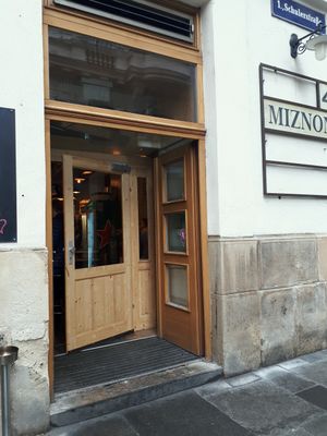 Front at Miznon in Vienna