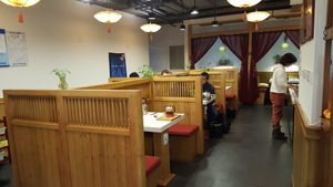 Interior at Yī Yè Yī Shìjiè - Vegan Hotpot in Shanghai