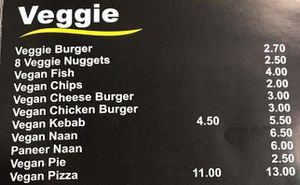 Menu at Bobbos Fish Bar in Sileby