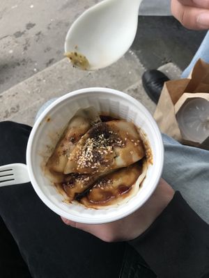 dumplings at Cai Kitchen in Hamburg