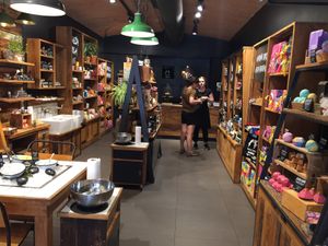 Inside  at LUSH in Maribor