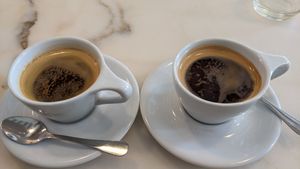 Coffee at Comoba in Lisbon