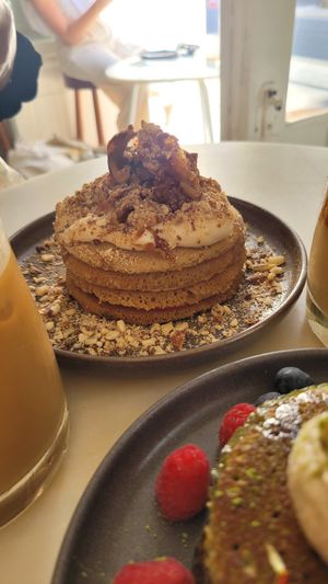 Chai pancake at Comoba in Lisbon