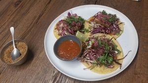 Tacos at Comoba in Lisbon