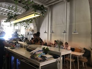 Beautiful interiour! at Comoba in Lisbon