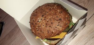 Bbq burger #Veganuary at Meat & Fit - Slow Food in Plock