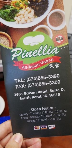 Location, hours, etc. at Pinellia in South Bend