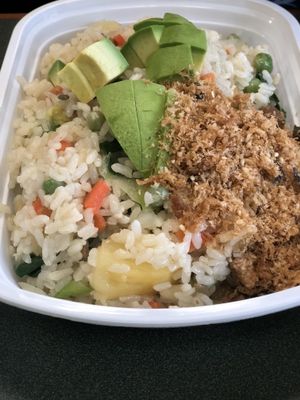 Pineapple rice! Very tasty!!  at Pinellia in South Bend