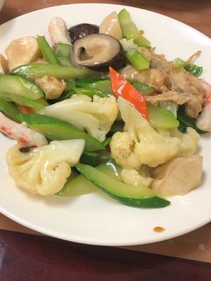 Vegan Shrimp     at Pinellia in South Bend