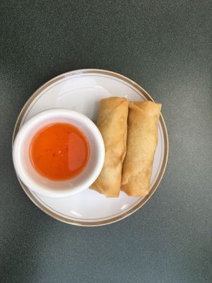 Spring rolls at Pinellia in South Bend