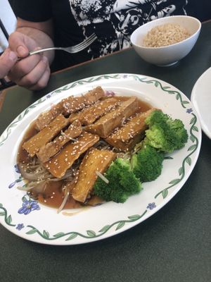 Tofu Teryaki  at Pinellia in South Bend