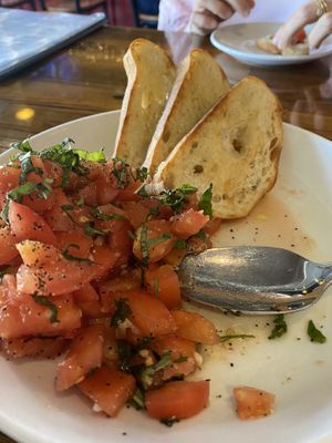 Bruschetta  at Zeoli's Italian in Clawson