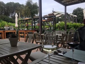 Outdoor space  at Sa Garrofa in Begur