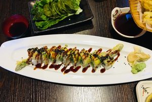 Veggie Dragon Roll at Otoko Sushi in Redwood City