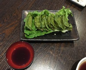 Vegetable Gyoza at Otoko Sushi in Redwood City