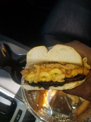 Truffle Mac n Cheese. at Next Stop Vegan - Washington Heights in New York City