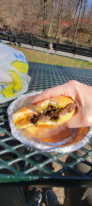 La Milanesa is delicious at Next Stop Vegan - Washington Heights in New York City