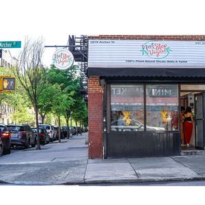Storefront  at Next Stop Vegan - Washington Heights in New York City
