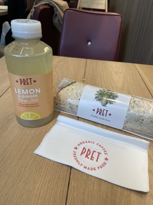   at Pret A Manger - Piccadilly in London