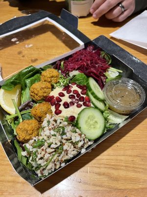 Vegan salad   at Pret A Manger - Piccadilly in London