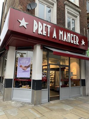 Exterior  at Pret A Manger - High St in North London