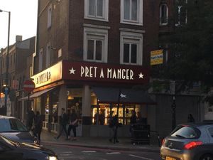 Exterior  at Pret A Manger - High St in North London