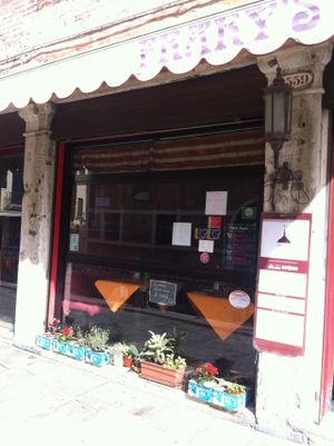 Restaurant from outside at Frary's in Venice