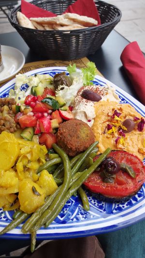 vegan proeverij at Frary's in Venice