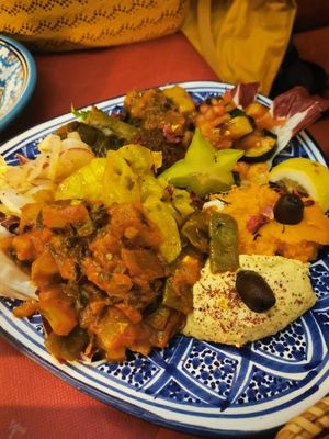 Vegan mix at Frary's in Venice