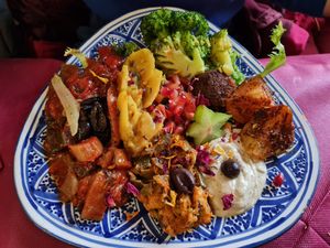 Vean cold mixed plate at Frary's in Venice