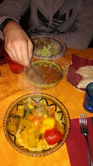 main dishes at Frary's in Venice