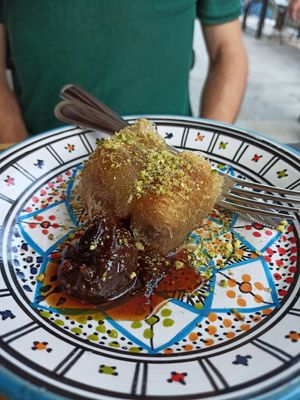 Oriental desert at Frary's in Venice