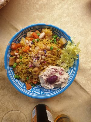 Rice dish at Frary's in Venice