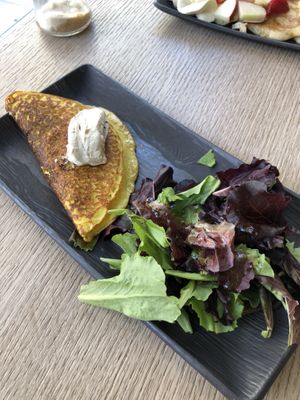 Vegan Omelette (8€)  at Amour Patisserie Vegetale in Nice