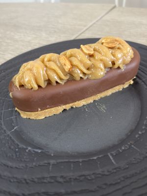 Snickers ‘cake'  at Amour Patisserie Vegetale in Nice