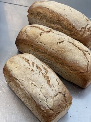 Gluten free sourdough bread   at Amour Patisserie Vegetale in Nice