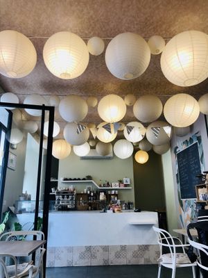 Small and cozy  at Amour Patisserie Vegetale in Nice