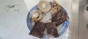 Cakes at Amour Patisserie Vegetale in Nice