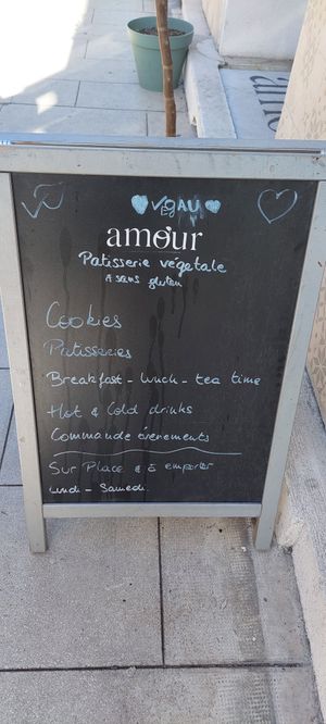  at Amour Patisserie Vegetale in Nice
