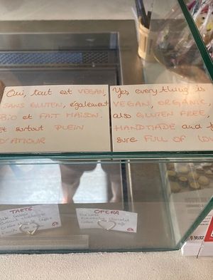  at Amour Patisserie Vegetale in Nice